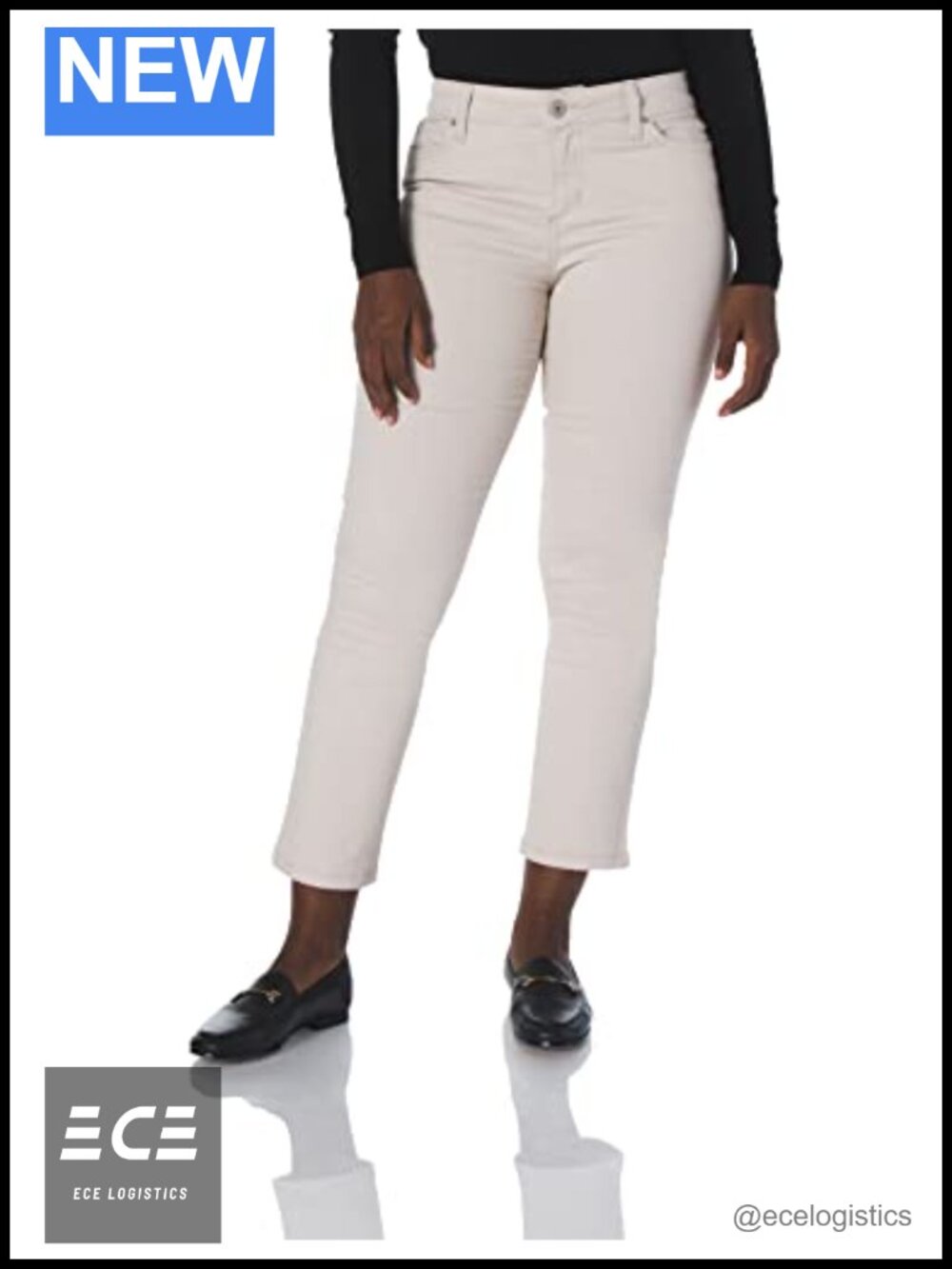 Bandolino Women's Mandie High Rise Straight Leg Jeans